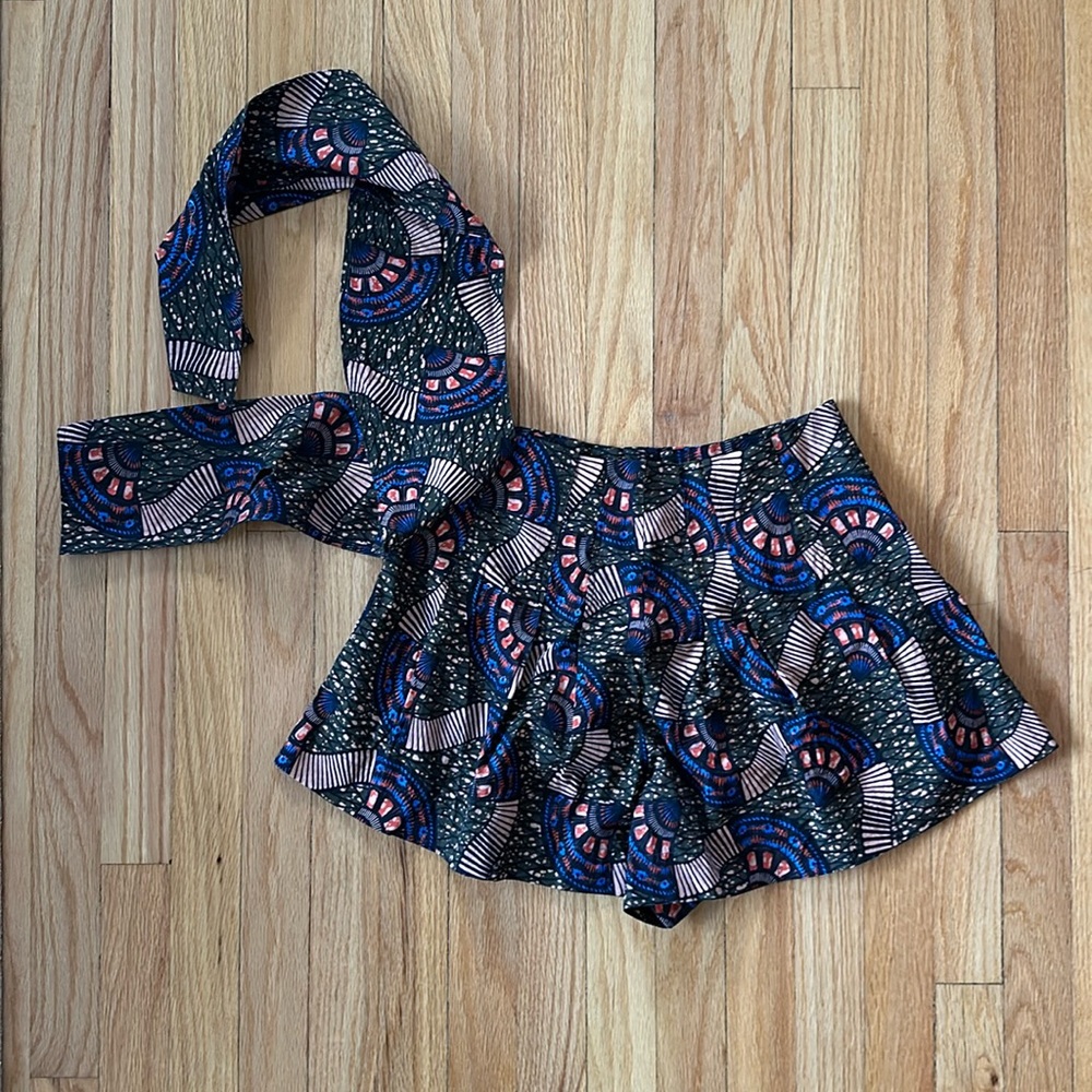 🧨 Ulla Johnson printed shorts with tie 🧨